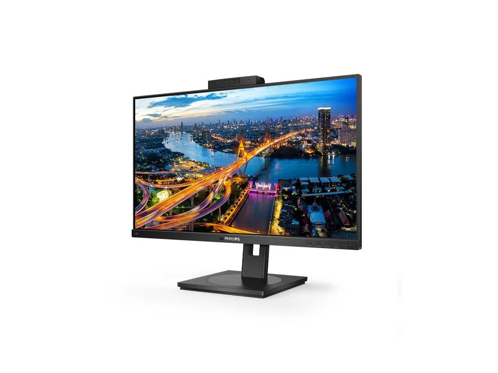 Monitor PHILIPS 243B1JH/00 23.8"/IPS/1920x1080/75Hz/4ms/HDMI,DP,USB/VESA/kamera/zvucnici/crna Slika 2